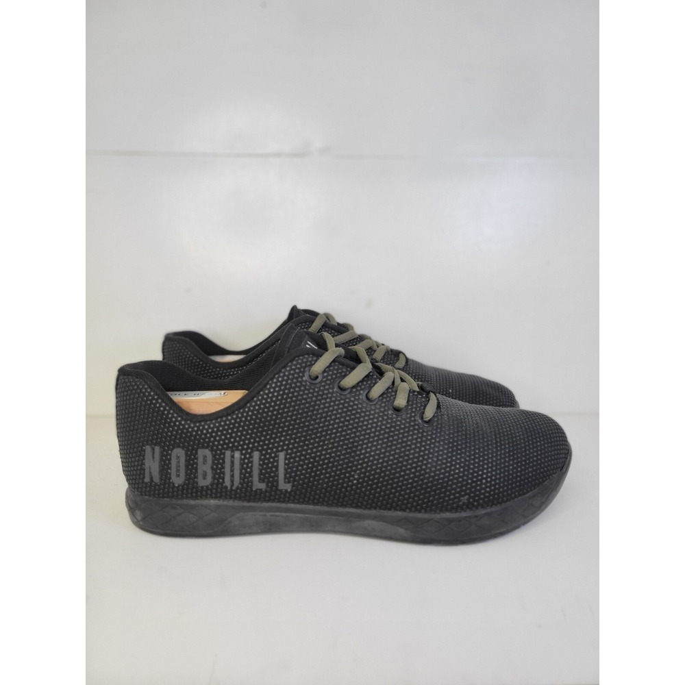 Nobull Black Superfabric‎ Trainers Workout Shoes No Bull Men Size 8.5 Womens 10